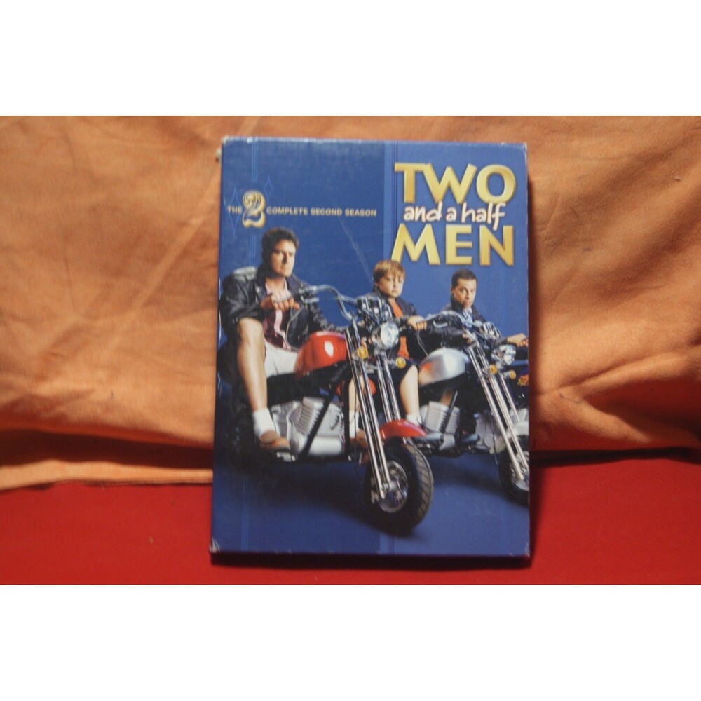TWO AND A HALF MEN The Complete Second Season 2 (4-Disc DVD, 2004) -TV Comedy